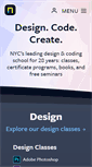 Mobile Screenshot of nobledesktop.com